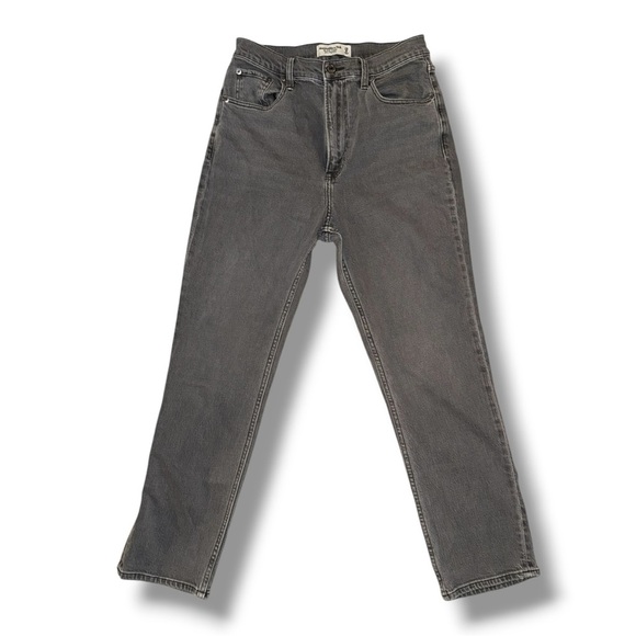 Abercrombie & Fitch Gray Ultra High Rise Jeans - Picture 1 of 3